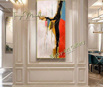 {{ product.title }} canvas artwork by Tanya Mirelle – modern wall decor – original artwork for home, living room, office, or gallery