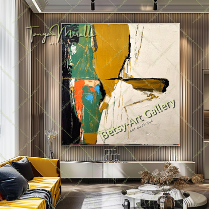 {{ product.title }} canvas artwork by Tanya Mirelle – modern wall decor – original artwork for home, living room, office, or gallery