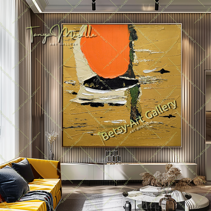 {{ product.title }} canvas artwork by Tanya Mirelle – modern wall decor – original artwork for home, living room, office, or gallery