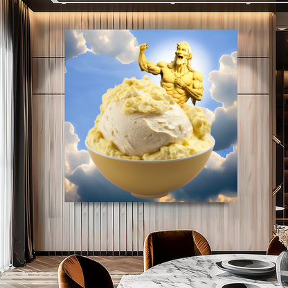 Cake and Ice Cream Wall Art Print