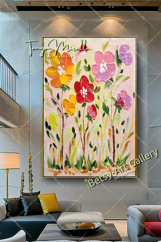 {{ product.title }} canvas artwork by Tanya Mirelle – modern wall decor – original artwork for home, living room, office, or gallery