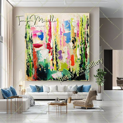 {{ product.title }} canvas artwork by Tanya Mirelle – modern wall decor – original artwork for home, living room, office, or gallery