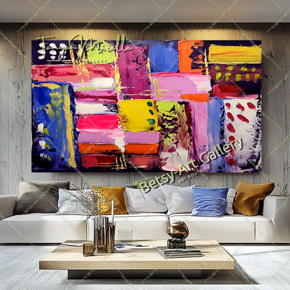 {{ product.title }} canvas artwork by Tanya Mirelle – modern wall decor – original artwork for home, living room, office, or gallery