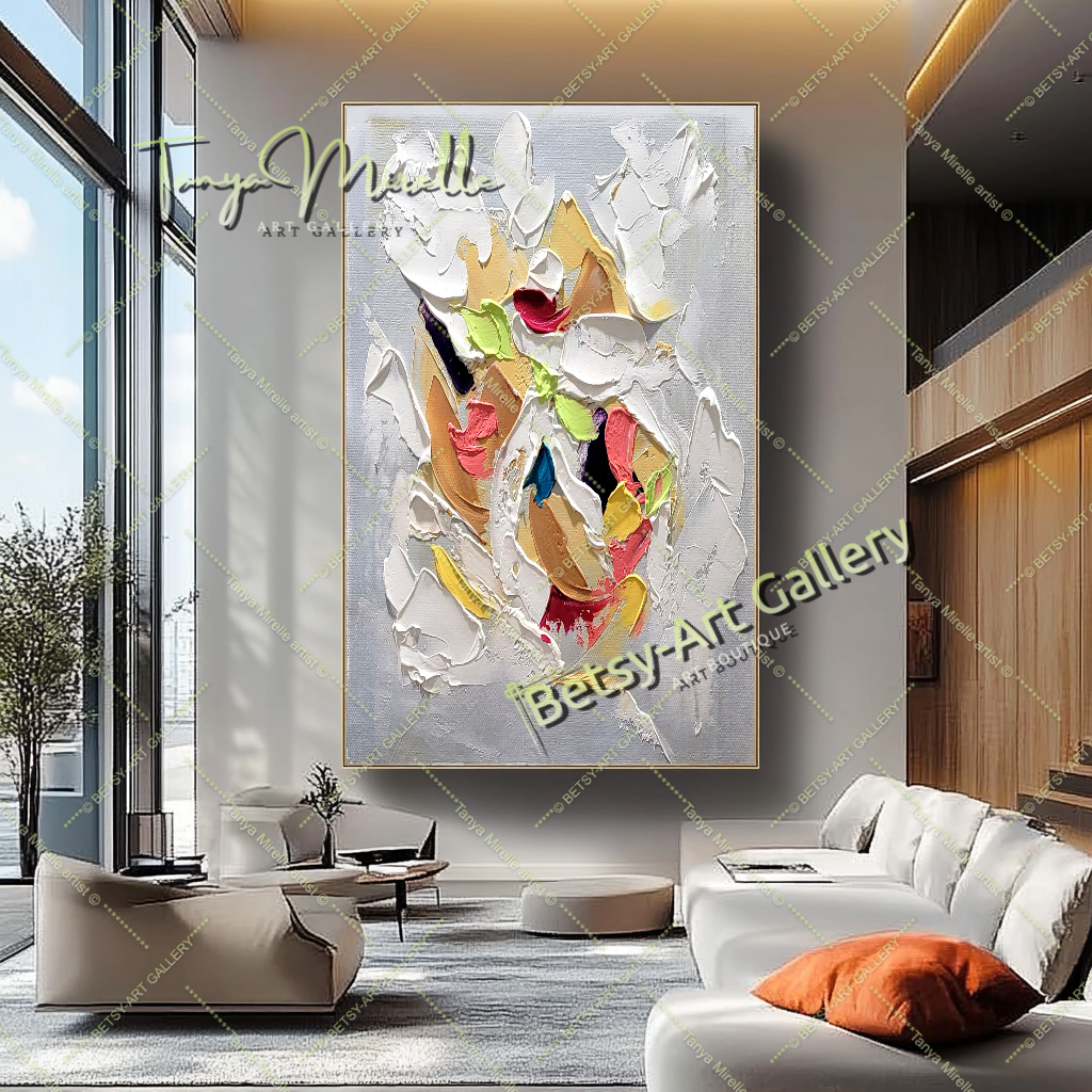 {{ product.title }} canvas artwork by Tanya Mirelle – modern wall decor – original artwork for home, living room, office, or gallery