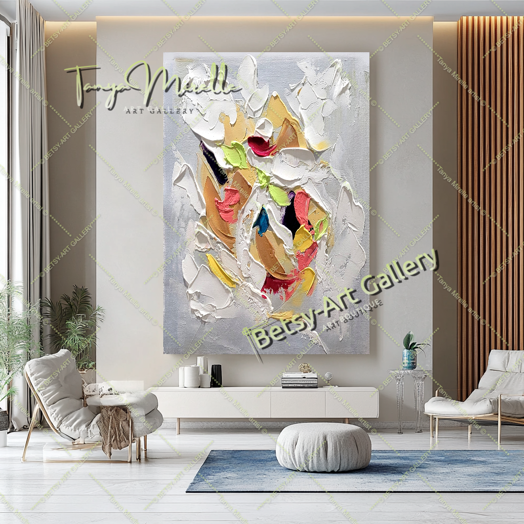{{ product.title }} canvas artwork by Tanya Mirelle – modern wall decor – original artwork for home, living room, office, or gallery