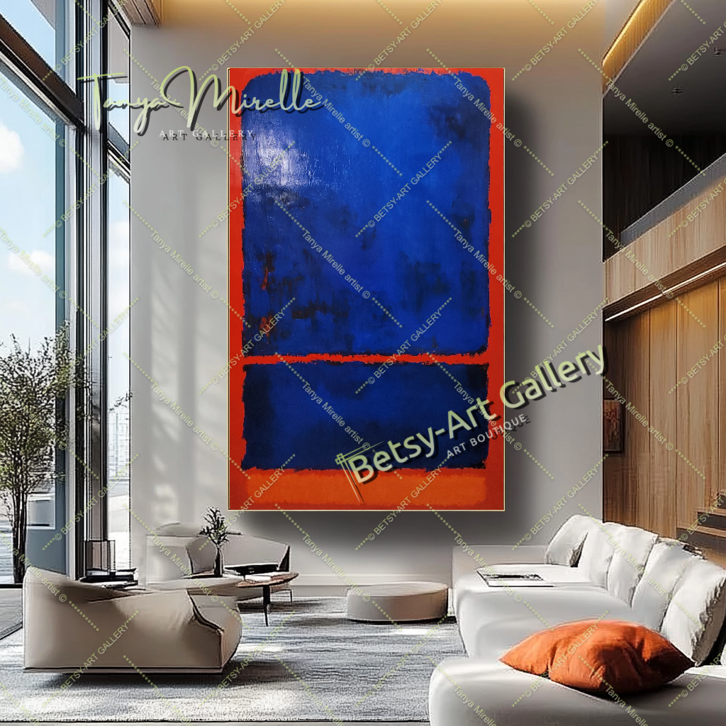 {{ product.title }} canvas artwork by Tanya Mirelle – modern wall decor – original artwork for home, living room, office, or gallery
