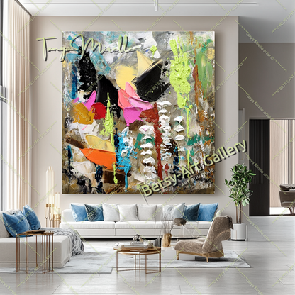 {{ product.title }} canvas artwork by Tanya Mirelle – modern wall decor – original artwork for home, living room, office, or gallery
