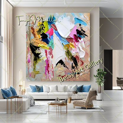 {{ product.title }} canvas artwork by Tanya Mirelle – modern wall decor – original artwork for home, living room, office, or gallery