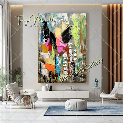 {{ product.title }} canvas artwork by Tanya Mirelle – modern wall decor – original artwork for home, living room, office, or gallery