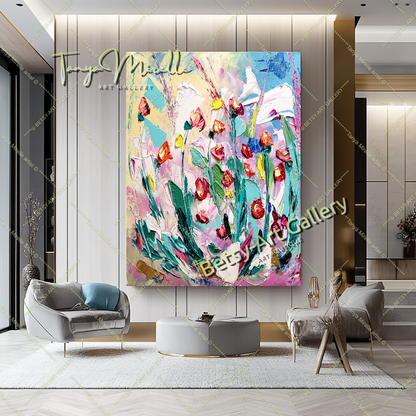 {{ product.title }} canvas artwork by Tanya Mirelle – modern wall decor – original artwork for home, living room, office, or gallery