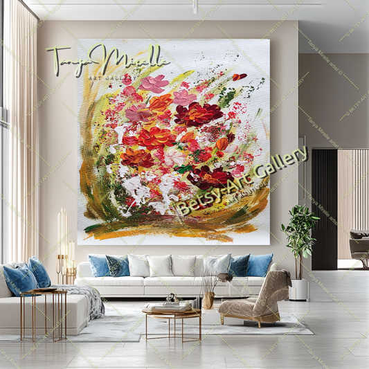 {{ product.title }} canvas artwork by Tanya Mirelle – modern wall decor – original artwork for home, living room, office, or gallery