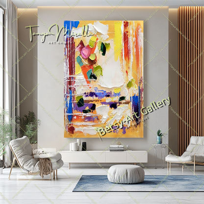 {{ product.title }} canvas artwork by Tanya Mirelle – modern wall decor – original artwork for home, living room, office, or gallery