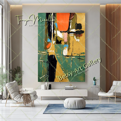 {{ product.title }} canvas artwork by Tanya Mirelle – modern wall decor – original artwork for home, living room, office, or gallery