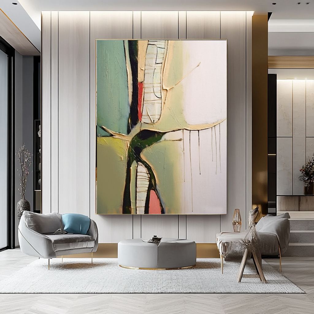 {{ product.title }} canvas artwork by Tanya Mirelle – modern wall decor – original artwork for home, living room, office, or gallery