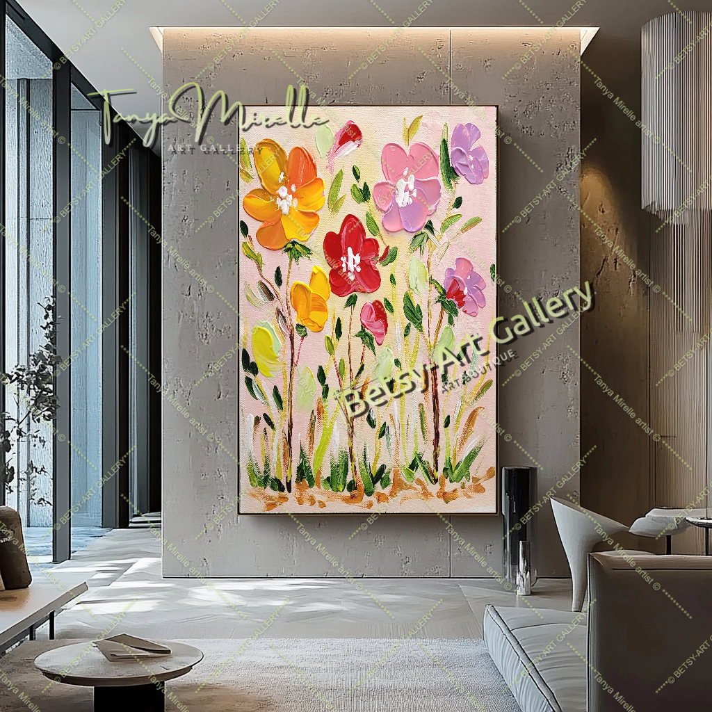 {{ product.title }} canvas artwork by Tanya Mirelle – modern wall decor – original artwork for home, living room, office, or gallery