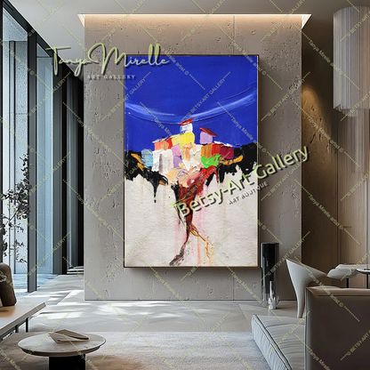 {{ product.title }} canvas artwork by Tanya Mirelle – modern wall decor – original artwork for home, living room, office, or gallery