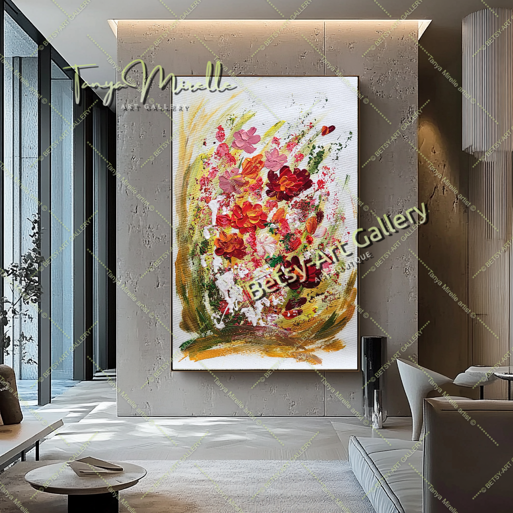 {{ product.title }} canvas artwork by Tanya Mirelle – modern wall decor – original artwork for home, living room, office, or gallery