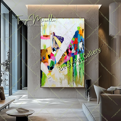 {{ product.title }} canvas artwork by Tanya Mirelle – modern wall decor – original artwork for home, living room, office, or gallery
