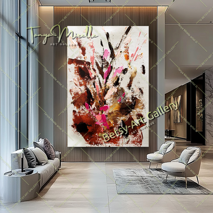 {{ product.title }} canvas artwork by Tanya Mirelle – modern wall decor – original artwork for home, living room, office, or gallery