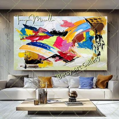 {{ product.title }} canvas artwork by Tanya Mirelle – modern wall decor – original artwork for home, living room, office, or gallery