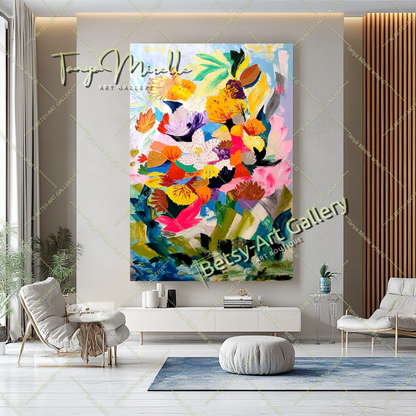 {{ product.title }} canvas artwork by Tanya Mirelle – modern wall decor – original artwork for home, living room, office, or gallery