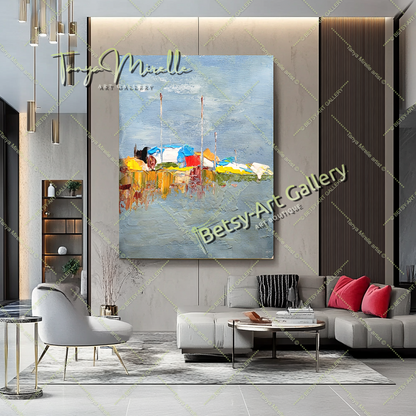{{ product.title }} canvas artwork by Tanya Mirelle – modern wall decor – original artwork for home, living room, office, or gallery