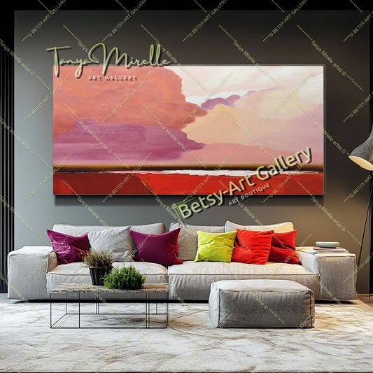 {{ product.title }} canvas artwork by Tanya Mirelle – modern wall decor – original artwork for home, living room, office, or gallery