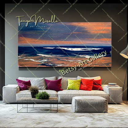 {{ product.title }} canvas artwork by Tanya Mirelle – modern wall decor – original artwork for home, living room, office, or gallery