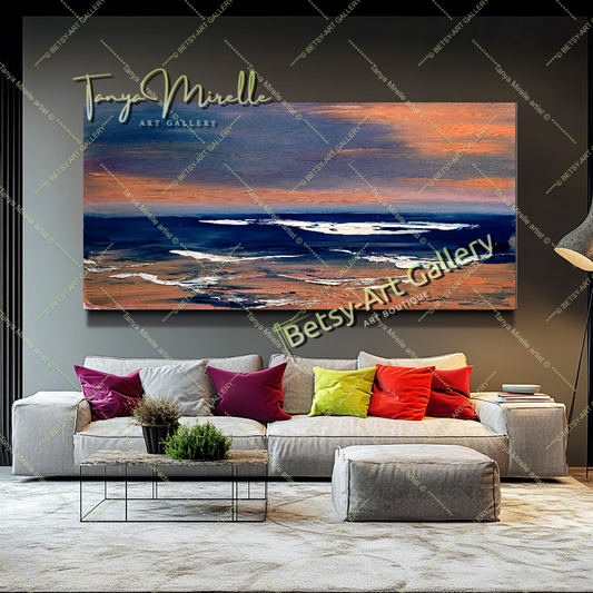 {{ product.title }} canvas artwork by Tanya Mirelle – modern wall decor – original artwork for home, living room, office, or gallery