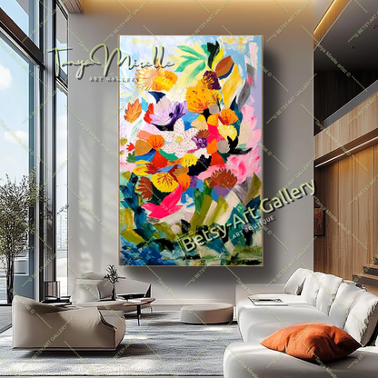 {{ product.title }} canvas artwork by Tanya Mirelle – modern wall decor – original artwork for home, living room, office, or gallery