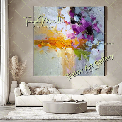 Contemporary Colorful Abstract Wall Art