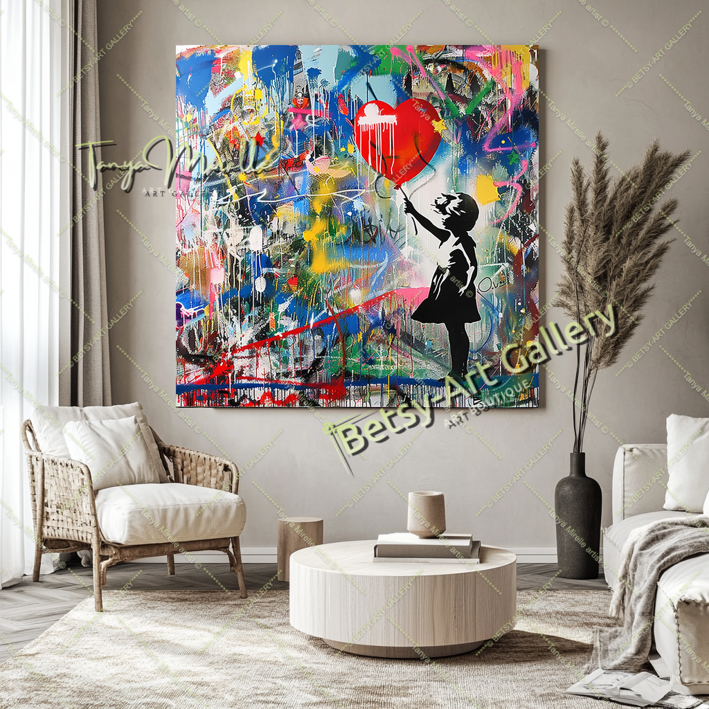 КВАДРАТ Grande toile imprimée étirée / Légendaire Marilyn Monroe en robe rouge / Impression d’art mural moderne