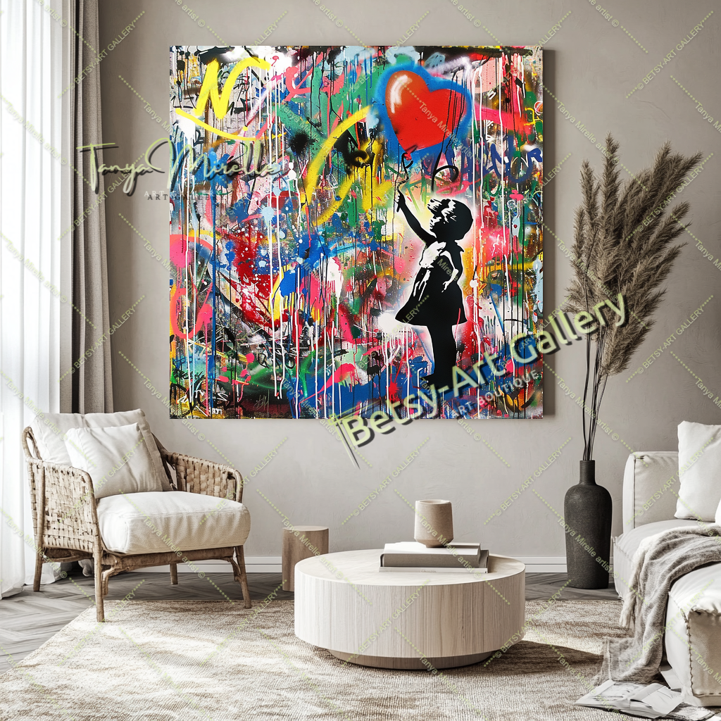 КВАДРАТ Grande toile imprimée étirée / Légendaire Marilyn Monroe en robe rouge / Impression d’art mural moderne