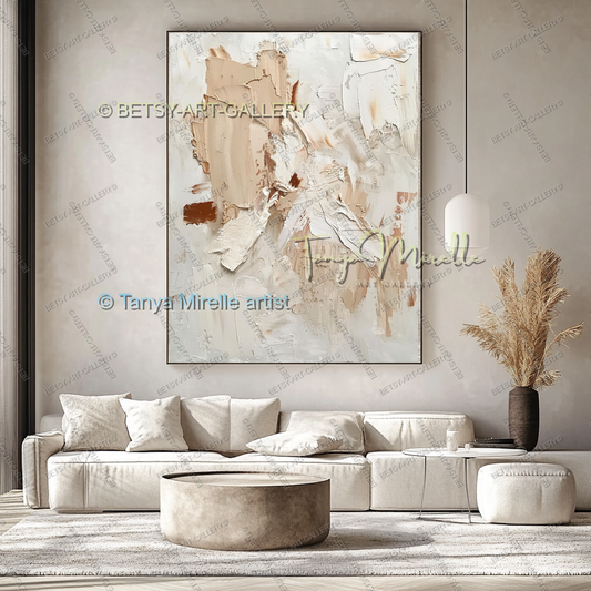 {{ product.title }} canvas artwork by Tanya Mirelle – modern wall decor – original artwork for home, living room, office, or gallery