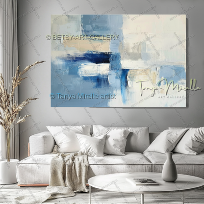 Plum Silence Abstract Canvas – Modern Wall Art for Living Room