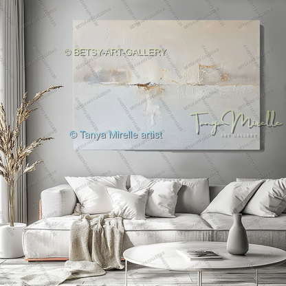 Contemporary Desert Art – Textured Canvas Art for Wall Decor