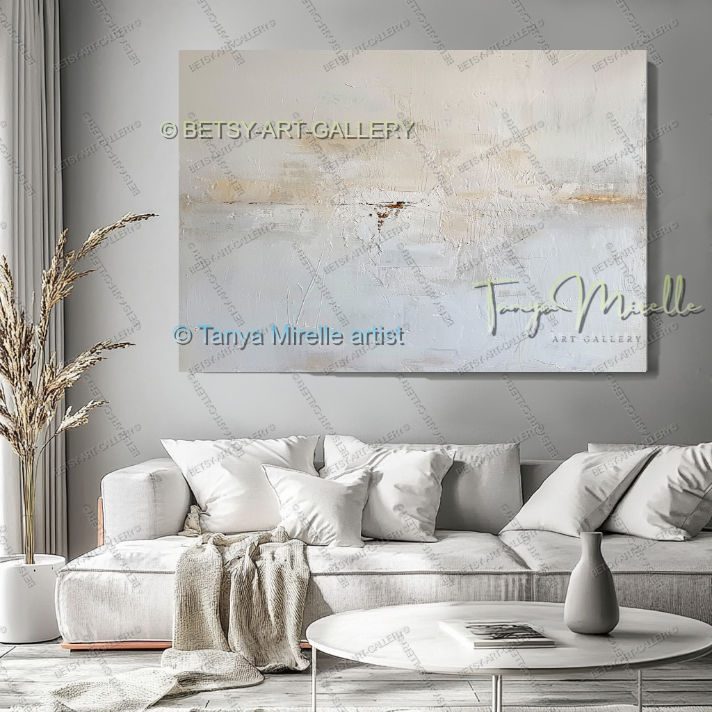 Contemporary Desert Art – Textured Canvas Art for Wall Decor