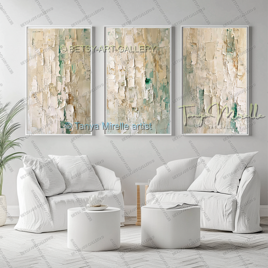{{ product.title }} canvas artwork by Tanya Mirelle – modern wall decor – original artwork for home, living room, office, or gallery