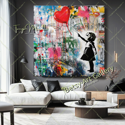 КВАДРАТ Grande toile imprimée étirée / Légendaire Marilyn Monroe en robe rouge / Impression d’art mural moderne