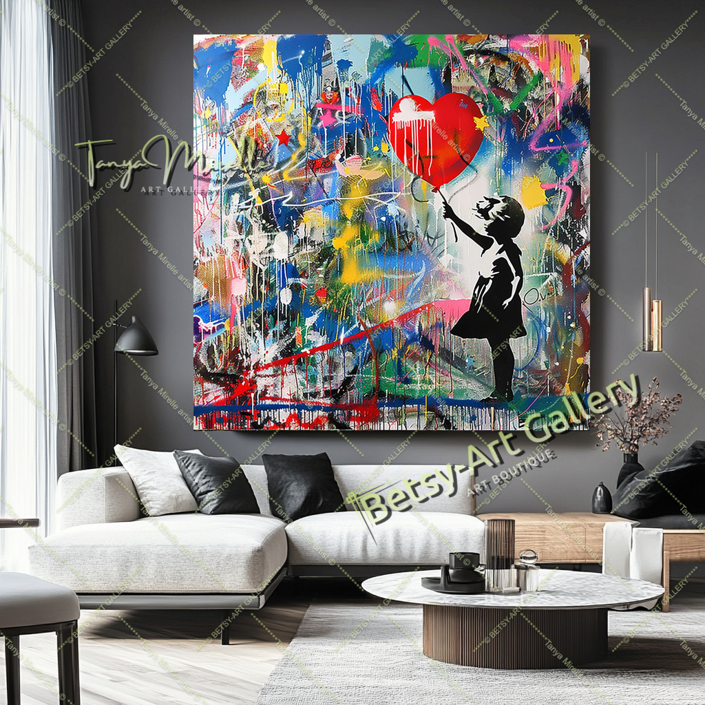 КВАДРАТ Grande toile imprimée étirée / Légendaire Marilyn Monroe en robe rouge / Impression d’art mural moderne