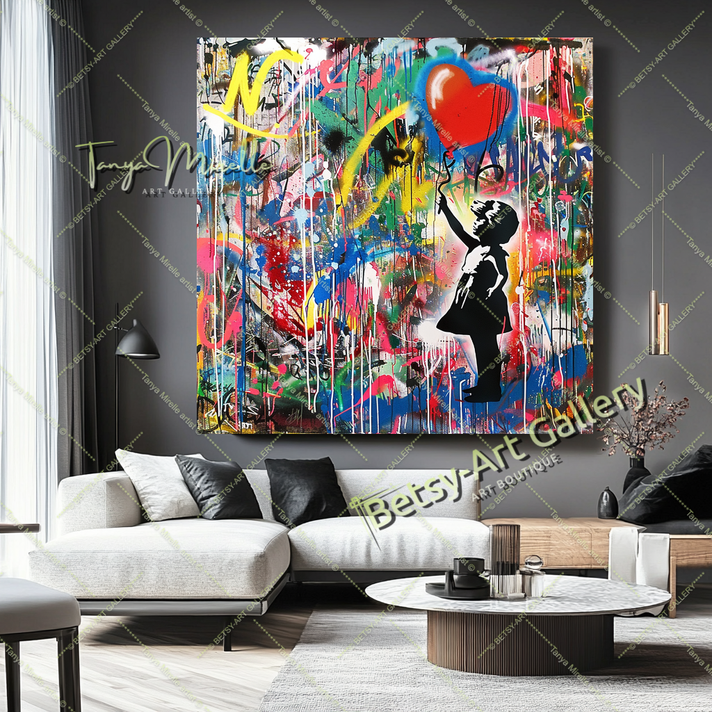 КВАДРАТ Grande toile imprimée étirée / Légendaire Marilyn Monroe en robe rouge / Impression d’art mural moderne