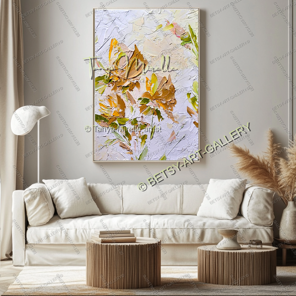 {{ product.title }} canvas artwork by Tanya Mirelle – modern wall decor – original artwork for home, living room, office, or gallery