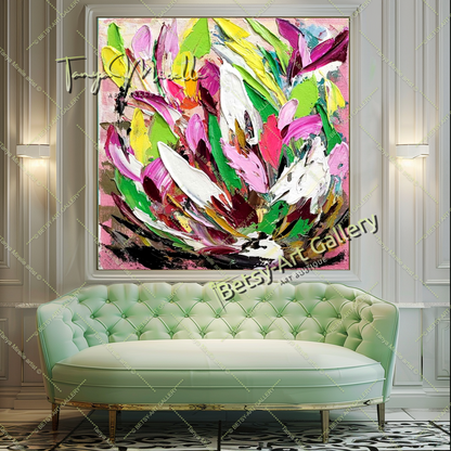 {{ product.title }} canvas artwork by Tanya Mirelle – modern wall decor – original artwork for home, living room, office, or gallery