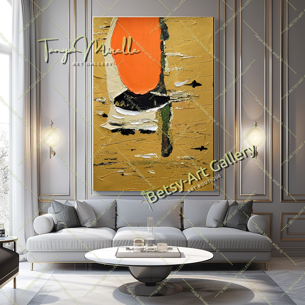 {{ product.title }} canvas artwork by Tanya Mirelle – modern wall decor – original artwork for home, living room, office, or gallery