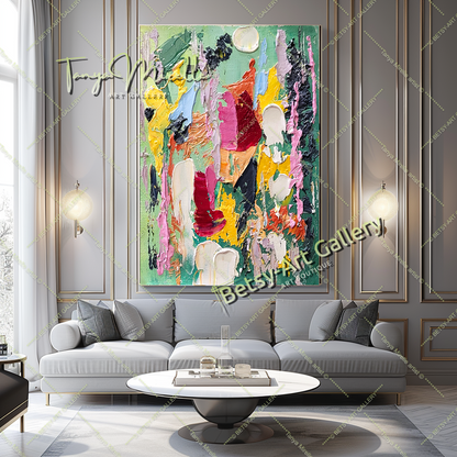 {{ product.title }} canvas artwork by Tanya Mirelle – modern wall decor – original artwork for home, living room, office, or gallery