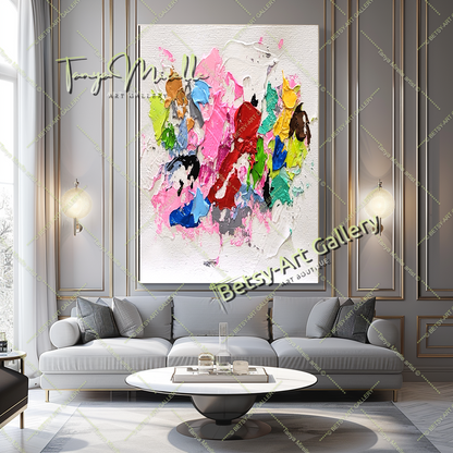 {{ product.title }} canvas artwork by Tanya Mirelle – modern wall decor – original artwork for home, living room, office, or gallery