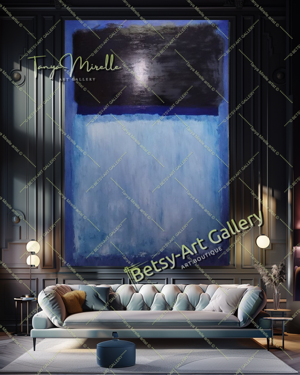 {{ product.title }} canvas artwork by Tanya Mirelle – modern wall decor – original artwork for home, living room, office, or gallery