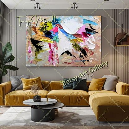 {{ product.title }} canvas artwork by Tanya Mirelle – modern wall decor – original artwork for home, living room, office, or gallery