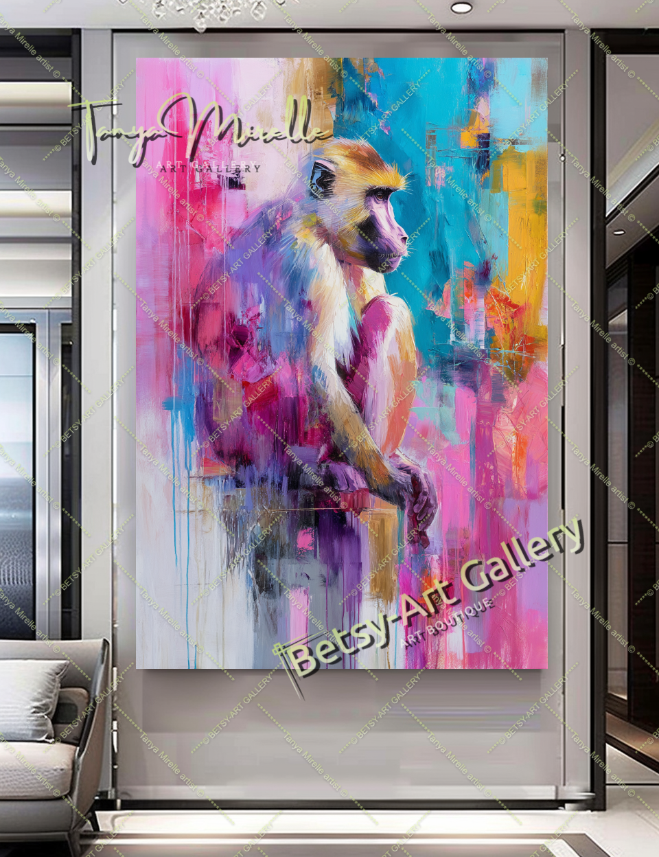 {{ product.title }} – {{ product.metafields.size | default: "Large" }} {{ product.metafields.technique | default: "Oil on Canvas" }} – {% if image.alt != blank %}{{ image.alt }}{% else %}{% if forloop.index0 == 0 %}Main view{% elsif forloop.index0 <= 2 %}Detail view{% else %}Close-up impasto texture{% endif %}{% endif %} by Tanya Mirelle – original artwork for home, living room, office, or gallery