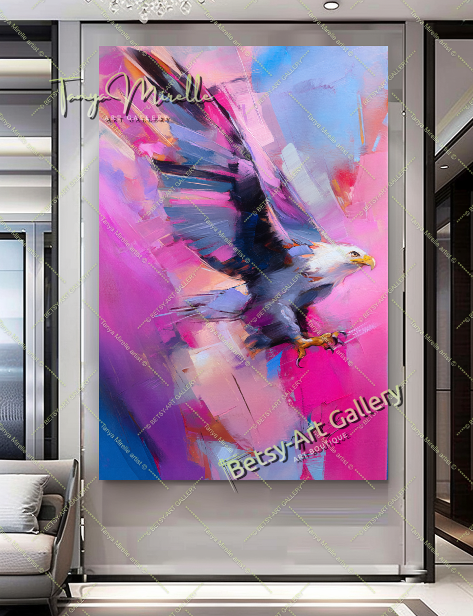 {{ product.title }} – {{ product.metafields.size | default: "Large" }} {{ product.metafields.technique | default: "Oil on Canvas" }} – {% if image.alt != blank %}{{ image.alt }}{% else %}{% if forloop.index0 == 0 %}Main view{% elsif forloop.index0 <= 2 %}Detail view{% else %}Close-up impasto texture{% endif %}{% endif %} by Tanya Mirelle – original artwork for home, living room, office, or gallery